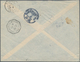China: 1920, Stampless AR-registered Cover With Boxed Dater "Yunnan Atuntze 9.1.20" (Jan. 20, 1920) - 1912-1949 République