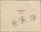 China: 1932/35, Two Air Mail Covers By KLM To Europe: SYS 5 C. (3), 15 C., 25 C. (3) As $1.05 Frank - 1912-1949 República
