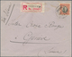 China: 1940/43, $1 Resp. $4.50 Frankings Used Shanghai To Switzerland, One Endorsed "via Siberia Tur - 1912-1949 République