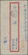 Delcampe - China - Militärpostmarken: 1947/54, 6 Military Post Covers, 2 From The Republic Era And 4 From The P - Franchise Militaire