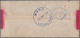 China - Lokalausgaben / Local Post: Wuhu, 1894, 6 C. Prussian Blue Tied Blue ""WUHU 19 NOV 94" To Re - Other & Unclassified