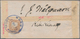 China - Lokalausgaben / Local Post: Wuhu, 1894, 40 C. Yellowish Brown Tied Blue "WUHU 21 NOV 94" To - Autres & Non Classés