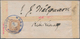 China - Lokalausgaben / Local Post: Wuhu, 1894, 40 C. Yellowish Brown Tied Blue "WUHU 21 NOV 94" To - Other & Unclassified