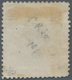 China - Shanghai: 1875, 1 Cand. In Blue On 6 Cds. Slate, Canc. Full Strike Small Red Garter Type (Ch - Other & Unclassified