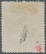 China - Shanghai: 1877, 1 Cand. In Blue On 3 Cds.rose, Canc. Small Size Blue Garter Type (Chan LS65; - Other & Unclassified