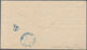 China - Shanghai: 1893, Envelope "POSTAGE PAID 1 CENT." Canc. Bilingual Blue "LOCAL POST SHANGHAI" W - Other & Unclassified