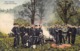 Beim Abkochen - A L'essai De La Soupe - Militaria - 1912 - Soldats - Timbre Kloten - Armée Suisse - Kloten