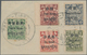 China - Provinzausgaben - Chinesische Post In Tibet (1911): 1911, Surcharges Used: On 1 C., 2 C. (on - Xinjiang 1915-49