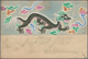 China - Ganzsachen: 1897, Card ICP 1 C. Tied Oval Bilingual "PEKING MAY 13 1901" As German Field Pos - Postales