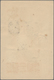 China - Ganzsachen: 1897, Card ICP 1 C. Uprated Coiling Dragon 1/2 C. Canc. Oval Bilingual "PEKING M - Cartoline Postali