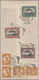 China - Flugpost: 1929, FFC Shanghai-Nanking, Biplane 15 C., 30 C., 45 C. (top Margin Imprint Copy) - Otros & Sin Clasificación