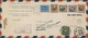 China - Flugpost: 1936, Zeppelin-mail Incoming: USA $1.92 Frank On Registered Air Mail Cover From "H - Other & Unclassified