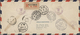 China - Flugpost: 1936, Zeppelin-mail Incoming: USA $1.92 Frank On Registered Air Mail Cover From "H - Other & Unclassified