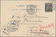 China - Incoming Mail: 1899, Algeria, France 10 C. Tied "BISKRA CONSTANTINE 12 AVR 99" To Ppc "Mauri - Otros & Sin Clasificación