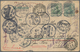 China - Incoming Mail: 1906, Germany Card 5 Pf. Uprated 5 Pf. "TANGERMÜNDE 3.1.06" To "Lao-Tschou Ng - Otros & Sin Clasificación