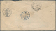 China - Incoming Mail: 1911, USA, Envelope Lincoln 5 C. "Brooklyn May 24 1911" To Wuchow, On Reverse - Other & Unclassified