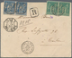 China - Fremde Postanstalten / Foreign Offices: France, 1890, Registered Envelope To Toulon/France B - Otros & Sin Clasificación