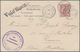 China - Fremde Postanstalten / Foreign Offices: 1904, French P.O.China, 10 C Red (MiNr.20), Tied By - Otros & Sin Clasificación