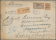 China - Fremde Postanstalten / Foreign Offices: France, 1907/12, Surcharges 20 C./50 C. Brown With 6 - Other & Unclassified