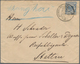 China - Fremde Postanstalten / Foreign Offices: 1892, Crown/eagle 20 Pf Blue Tied Large "KDPA SHANGH - Other & Unclassified