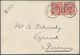 China - Fremde Postanstalten / Foreign Offices: Germany, 1894, Crown/eagle 10 Pf.horizontal Pair Tie - Other & Unclassified