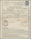 China - Besonderheiten: 1904, Franked AR-form (proof Of Receipt, Return Receipt Mail) Returned To Ch - Other & Unclassified