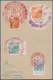 China - Besonderheiten: People's Republic Of China, 1950-1952, Luda Mao Zedong Stamped Postcards, Ad - Autres & Non Classés