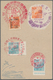 China - Besonderheiten: People's Republic Of China, 1950-1952, Luda Mao Zedong Stamped Postcards, Ad - Other & Unclassified