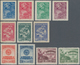 China - Volksrepublik: 1949/50, 3 Commemorative Sets, Including C1, C2 And C3, All First Printings, - Cartas & Documentos