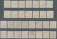 China - Volksrepublik: 1950, NEC Surcharged (30) Inc. $400/$65-100-200-300, Unused No Gum As Issued - Lettres & Documents