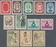 China - Volksrepublik: 1955, 11 Sets, Including C31, C33, C34, C35, C37, C38, C42, C44, C46, C48, An - Cartas & Documentos