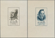 China - Volksrepublik: 1955, Scientists Of Ancient China S/s, Complete Set Of 4, Mint No Gum As Issu - Lettres & Documents