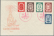 China - Volksrepublik: 1957/58, 5 FDCs Bearing Michel 349/68 (C44, S19, S20, C45, S21), Tied By Firs - Covers & Documents