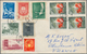 China - Volksrepublik: 1958/60, Issues Of The Period Inc. Cpl. Sets Used "PEKING 1/2 8 1961" On Two - Lettres & Documents