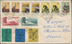 China - Volksrepublik: 1958/60, Issues Of The Period Inc. Cpl. Sets Used "PEKING 1/2 8 1961" On Two - Lettres & Documents
