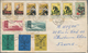 China - Volksrepublik: 1958/60, Issues Of The Period Inc. Cpl. Sets Used "PEKING 1/2 8 1961" On Two - Covers & Documents