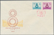 China - Volksrepublik: 1958, 5 FDCs Bearing Michel 369/78 (S22, C46, C47, C48, C49), Tied By First D - Lettres & Documents