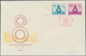 Delcampe - China - Volksrepublik: 1958, 5 FDCs Bearing Michel 369/78 (S22, C46, C47, C48, C49), Tied By First D - Lettres & Documents