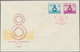 Delcampe - China - Volksrepublik: 1958, 5 FDCs Bearing Michel 369/78 (S22, C46, C47, C48, C49), Tied By First D - Covers & Documents