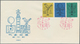 China - Volksrepublik: 1958, 6 FDCs Bearing Michel 379/87 And 390/97 (S18, C50, S23, C52, C53, S24), - Covers & Documents