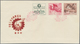 Delcampe - China - Volksrepublik: 1958, 5 FDCs, Bearing Michel 398/409 (C54, C55, C56, S25, S26), Tied By First - Lettres & Documents