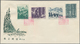 Delcampe - China - Volksrepublik: 1958, 5 FDCs, Bearing Michel 413/429 (C57, S27, S28, S29, S30), Tied By First - Lettres & Documents