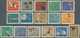 China - Volksrepublik: 1959/1962, Seven Sets MNH Resp. Unused No Gum As Issued: Sport Meeting (C72), - Cartas & Documentos