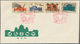 Delcampe - China - Volksrepublik: 1960, 5 First Day Covers Of C74, C75, C76, S37, And S42", Bearing The Full Se - Covers & Documents