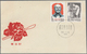 Delcampe - China - Volksrepublik: 1960, 5 FDCs Bearing The Michel 559/69, And 576 (S32, S41, S43, C80, C84), Ti - Lettres & Documents