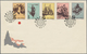 China - Volksrepublik: 1961, 5 First Day Covers Of C86, C87, C90, S45 And S47, Bearing The Full Sets - Covers & Documents