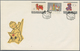 Delcampe - China - Volksrepublik: 1963/64, 6 FDC Sets, Bearing The Full Sets Of C101, C102, C103, C104, S58, An - Lettres & Documents