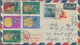 Delcampe - China - Volksrepublik: 1962/65, Covers (4 Inc. 1 Card) To Austria, USA 82) And Switzerland, The Lett - Covers & Documents