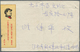 China - Volksrepublik: 1967, 18th Anniversary W6 8 F. Tied Unclear To Inland Cover With Impirinted M - Lettres & Documents