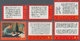 China - Volksrepublik: 1967/68, Poems Of Mao Tse-tung (W7), Complete Set Of 14, MNH (Michel €6000). - Lettres & Documents